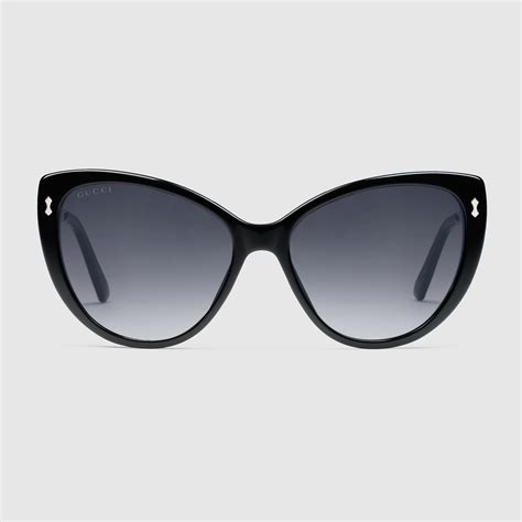 Gucci Women's Cat Eye Luxury Sunglasses 